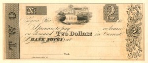 2 Dollars Bank Notes - SOLD